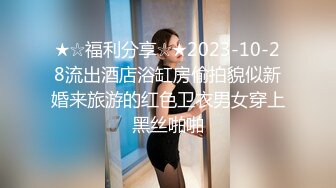 ★☆福利分享☆★2023-10-28流出酒店浴缸房偷拍貌似新婚来旅游的红色卫衣男女穿上黑丝啪啪