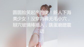 圆圆脸笑起来甜美！新人下海美少女！没穿内裤无毛小穴，掰穴玻璃棒插入，跳蛋磨蹭震动