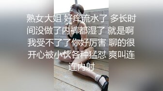 熟女大姐 好痒流水了 多长时间没做了内裤都湿了 就是啊 我受不了了你好厉害 聊的很开心被小伙各种猛怼 爽叫连连内射