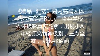 《精品️泄密》圈内高端人体艺术摄影师Rock｜废弃学校人体摄影真实花絮，出镜小A，年轻漂亮女神级别，三点全露，无水4K原画