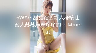 SWAG 甜甜馆的新人考核让客人苏苏麻麻痒痒的～ Minicat