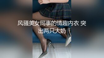 风骚美女同事的情趣内衣 突出两只大奶