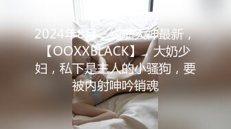 2024年8月，约啪大神最新，【OOXXBLACK】，大奶少妇，私下是主人的小骚狗，要被内射呻吟销魂